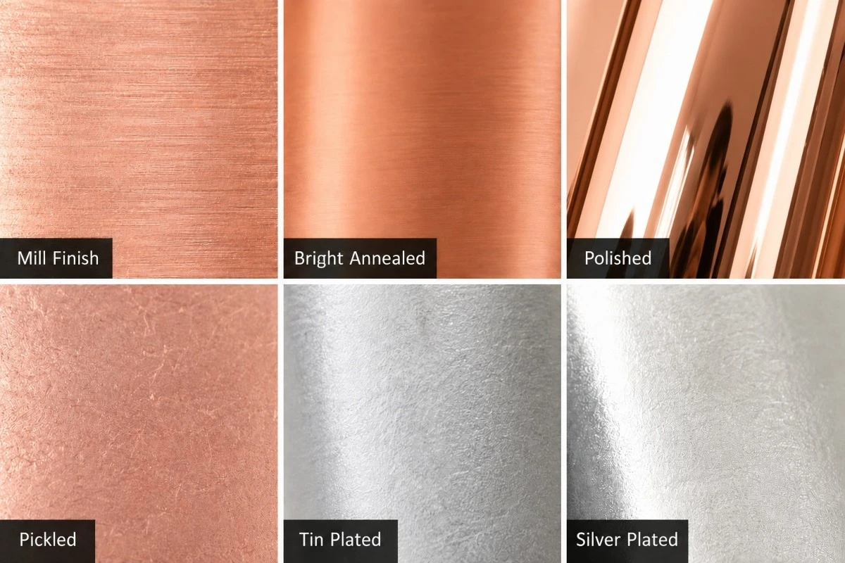 copper Surface Finish Options copper Surface Finish Options